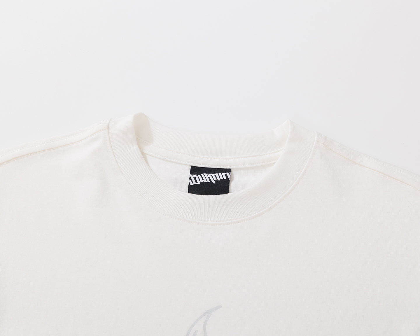 BURNIN* “97’series” worn fire pattern fake two-piece T-shirt - PSYLOS 1, BURNIN* “97’series” worn fire pattern fake two-piece T-shirt, T-Shirt, Burnin, PSYLOS 1